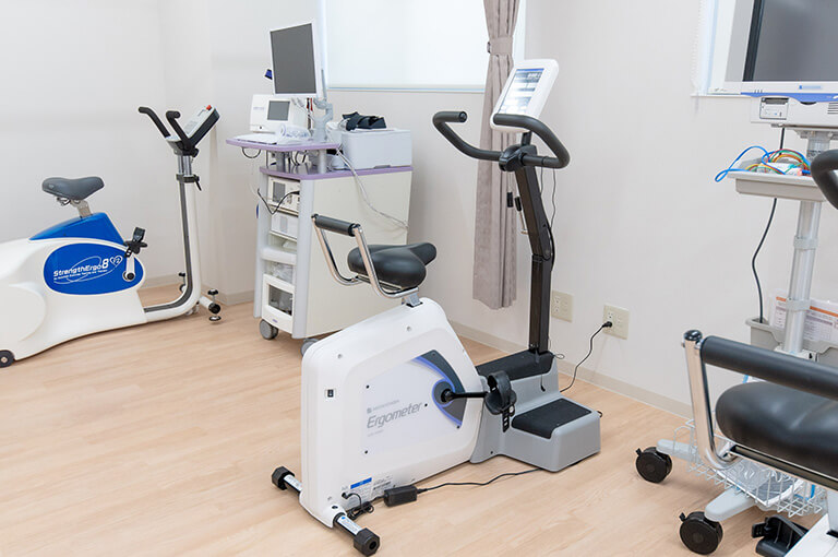 自転車エルゴメーターの写真